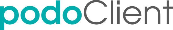 Das Logo der Podologie Software podoClient